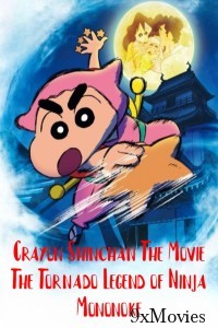 Crayon Shinchan The Movie The Tornado Legend of Ninja Mononoke (2022) ORG Hindi Dubbed Movie